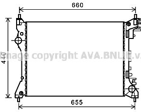 AVA QUALITY COOLING Radiaator,mootorijahutus AL2117